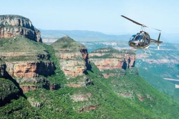 Scenic Helicopter Flight over Panorama Route