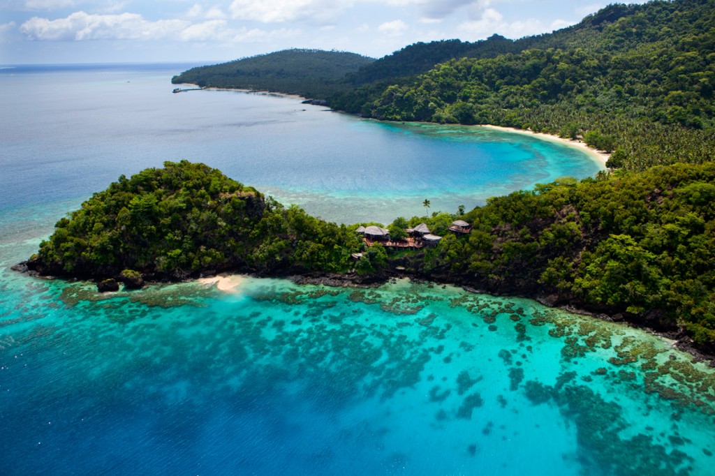 Aerial View of Laucala | Photo Credit: Laucala