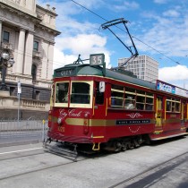 City Circle Tram on Spring Street | Photo Credit: Tourism Victoria
