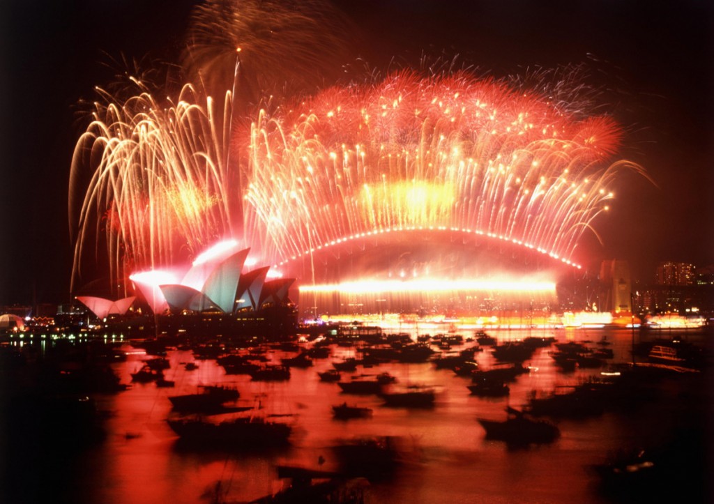 Fireworks over Sydney Harbour | Photo Credit: Tourism Australia