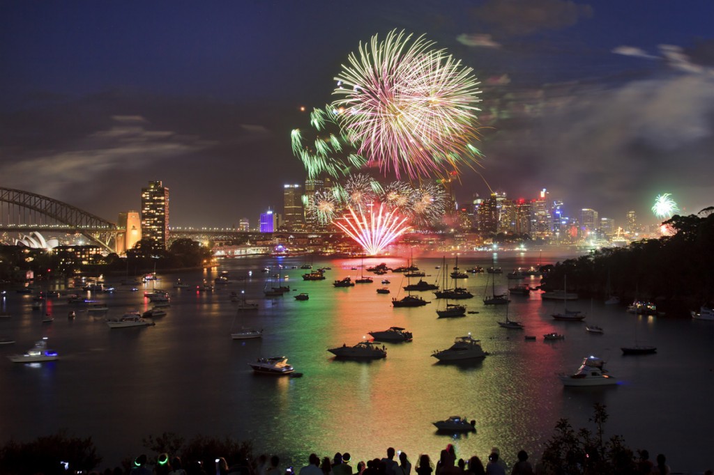 Fireworks over Sydney Harbour | Photo Credit: Shutterstock