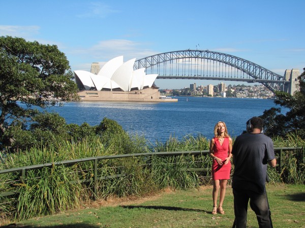 Linda Swain Filming