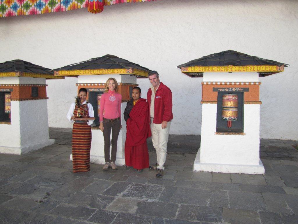 Receiving our blessing for a safe journey Receiving our blessing for a safe journey
