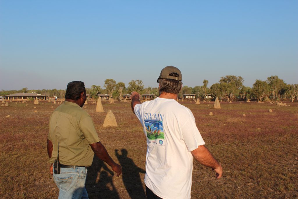 Walking around the Camp