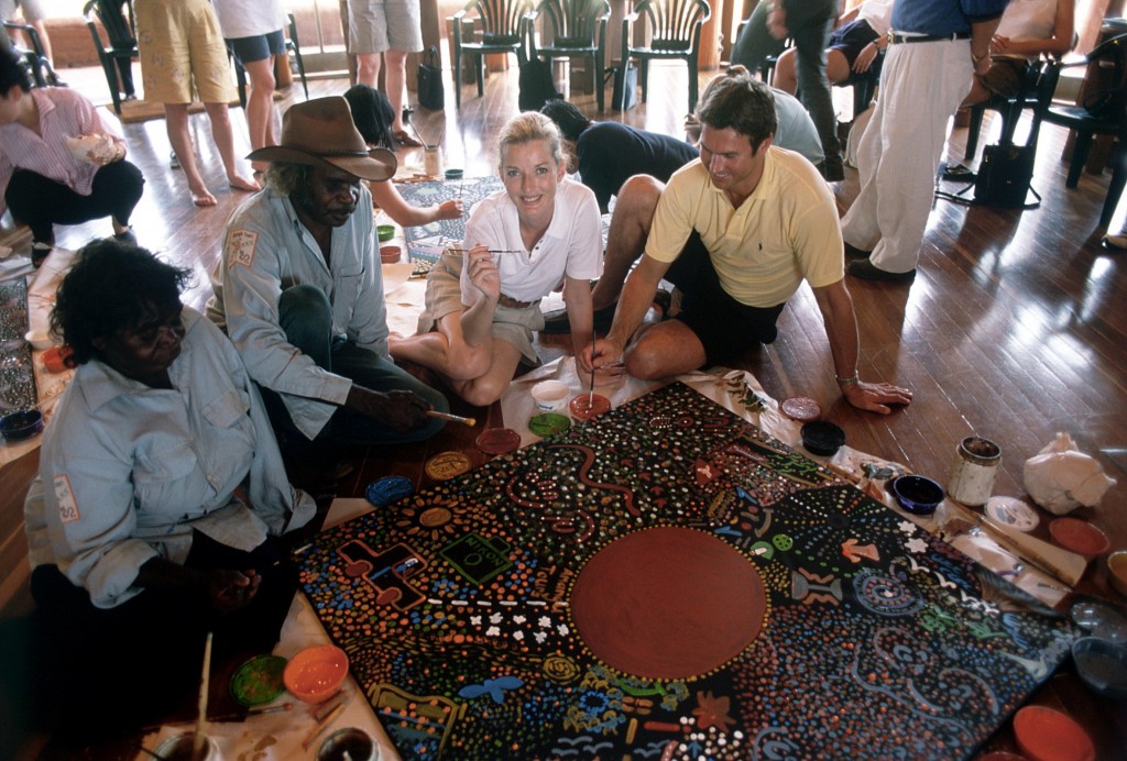 Dot painting workshop | Photo Credit:Tourism Australia Copyright