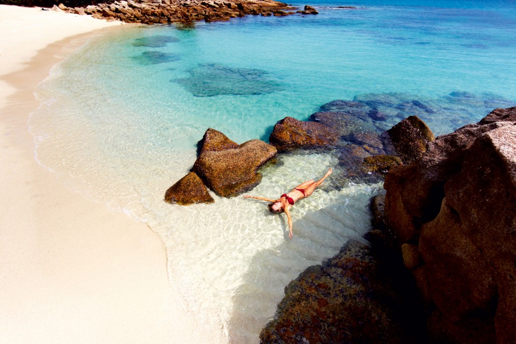 Private and secluded beaches Private and secluded beaches