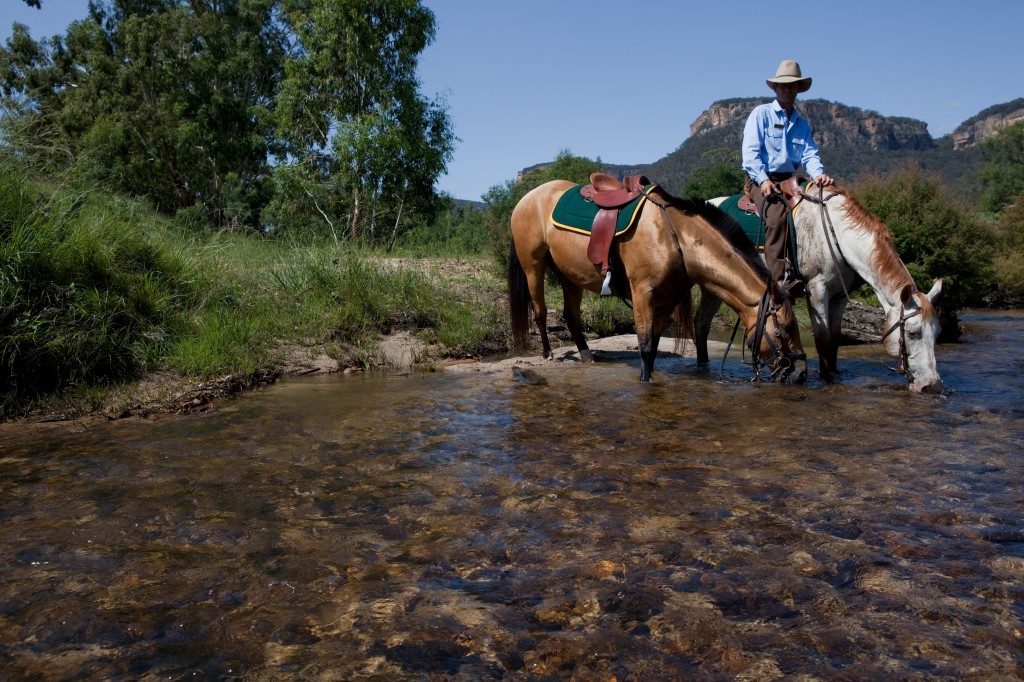 Wolgan Valley horse-riding 2