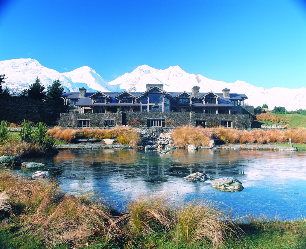 Exterior of Blanket Bay Lodge | Photo Credit: Blanket Bay Lodge