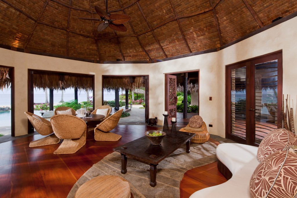 Plantation Villa, Living Room | Photo Credit: Laucala