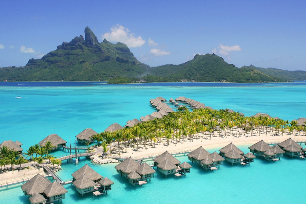 Aerial View | Photo Credit: St. Regis Bora Bora