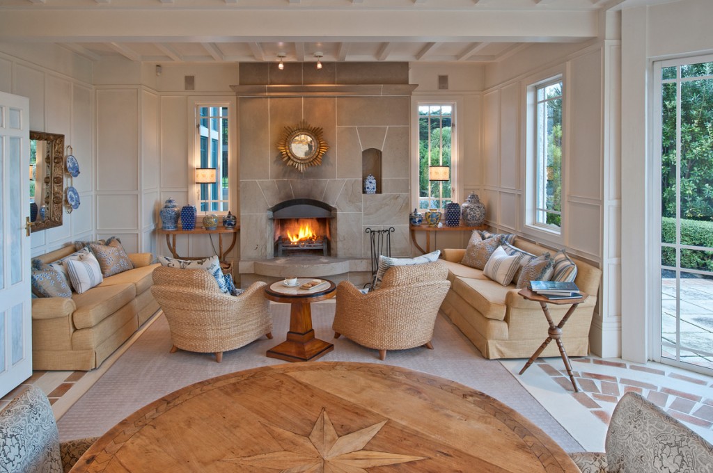 Lounge | Photo Credit: Wharekauhau Lodge Lounge | Photo Credit: Wharekauhau Lodge