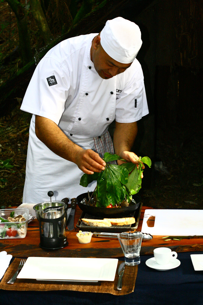 Cooking | Photo Credit: Treetops Lodge & Estate Cooking | Photo Credit: Treetops Lodge & Estate