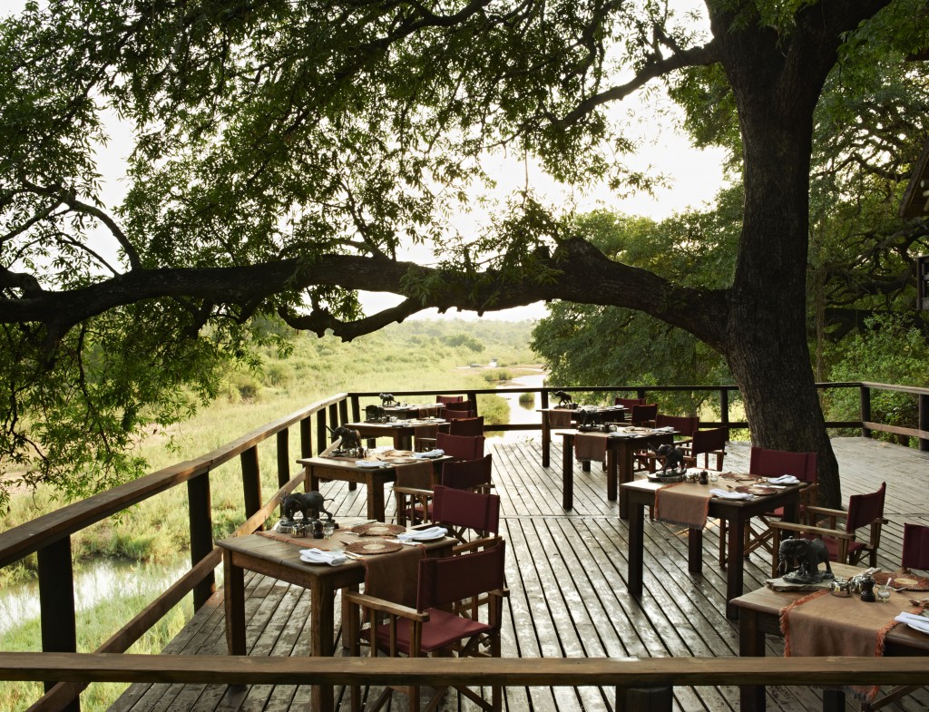 Deck at Ebony Lodge Photo Credit: Singita