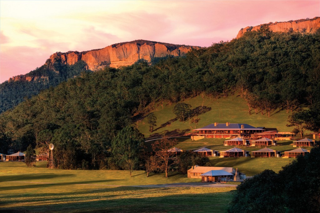 Aerial View | Photo Credit: Wolgan Valley Resort & Spa