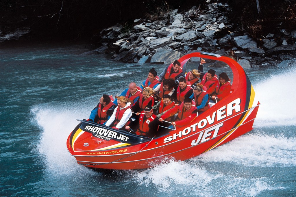Jetboating on the Shotover River | Photo Credit: Tourism New Zealand