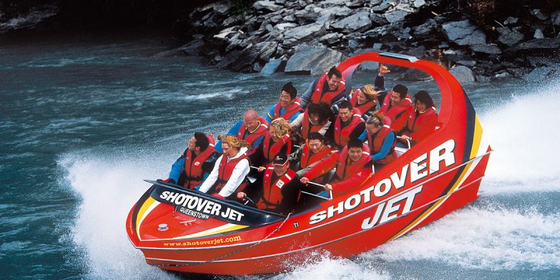 Jetboating on the Shotover River | Photo Credit: Tourism New Zealand