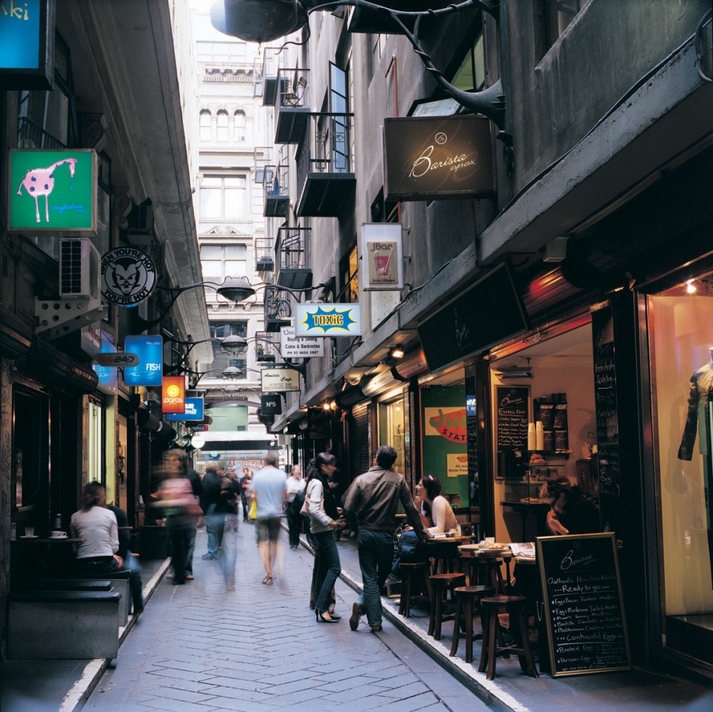 Degraves Lane | Photo Credit: Tourism Victoria