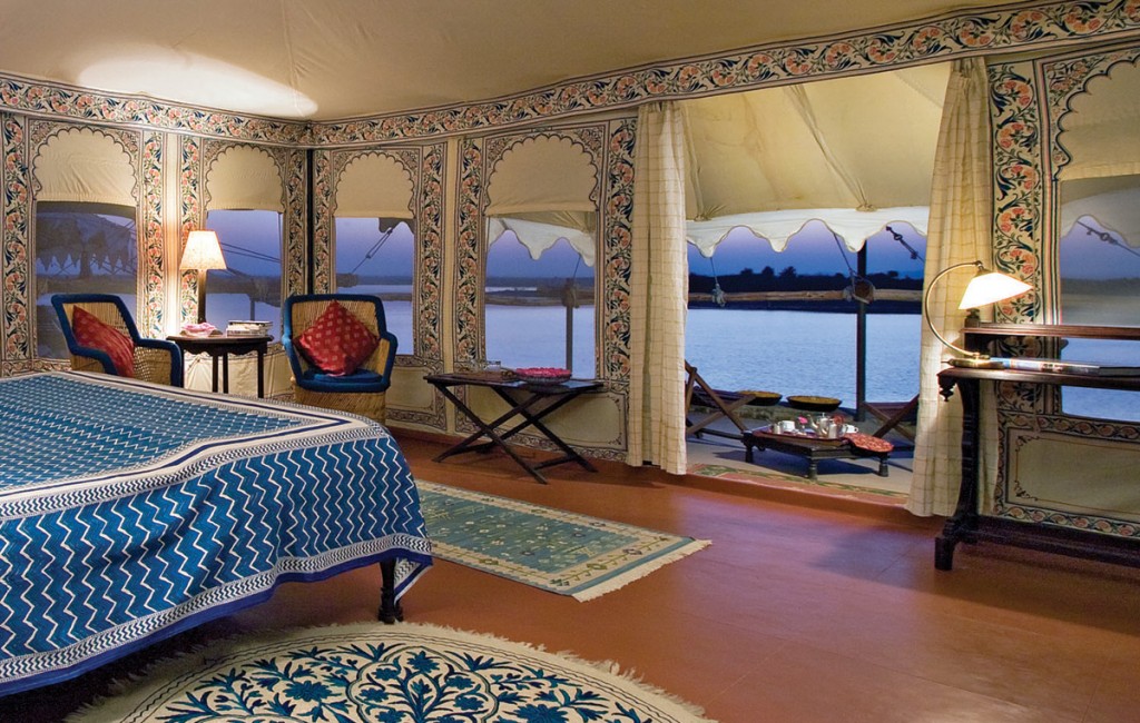 Tent Interior | Photo Credit: Chhatra Sagar