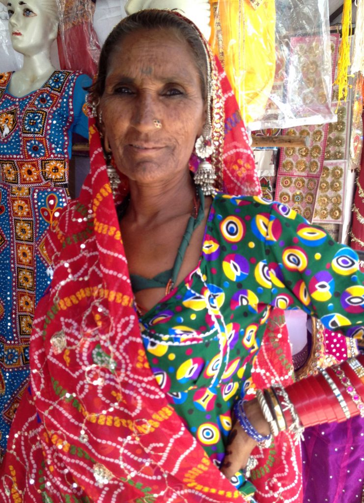 Local woman in Jaipur Local woman in Jaipur