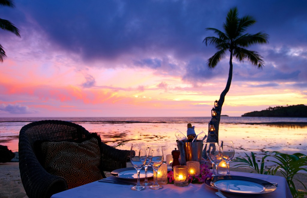 Sunset Dining | Photo Credit: Namale Sunset Dining | Photo Credit: Namale
