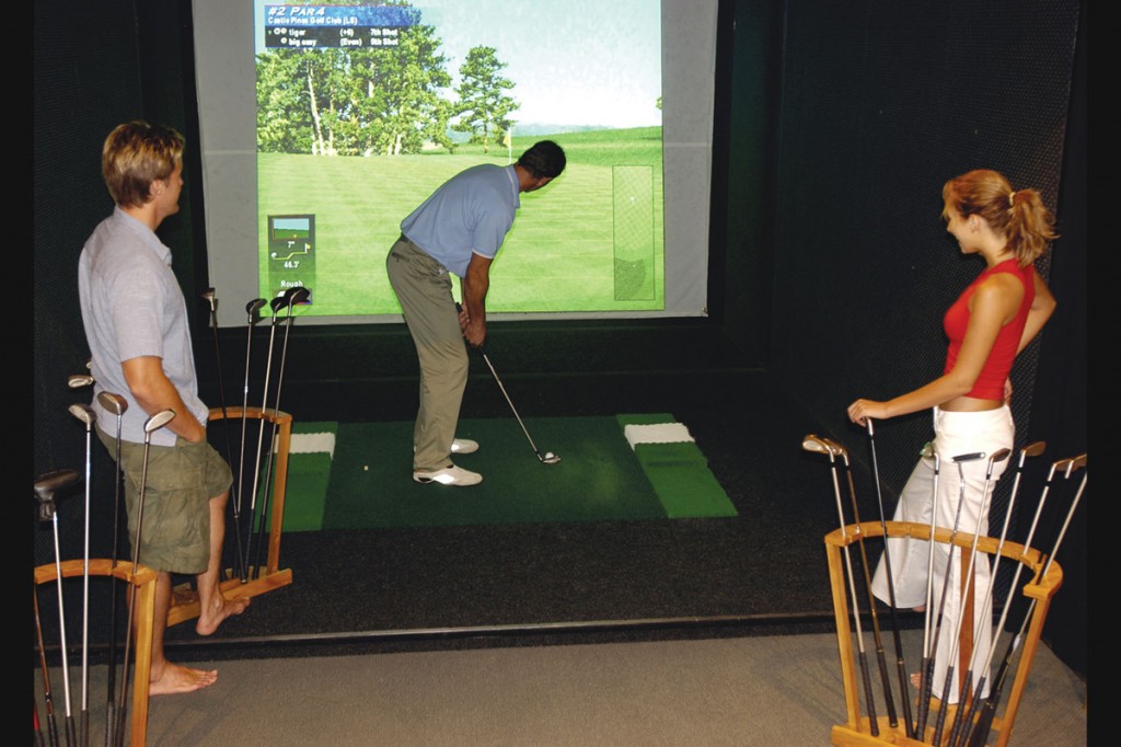 Golf Simulator | Photo Credit: Namale Golf Simulator | Photo Credit: Namale