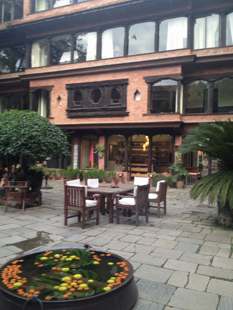 Courtyard at Dawarika Hotel