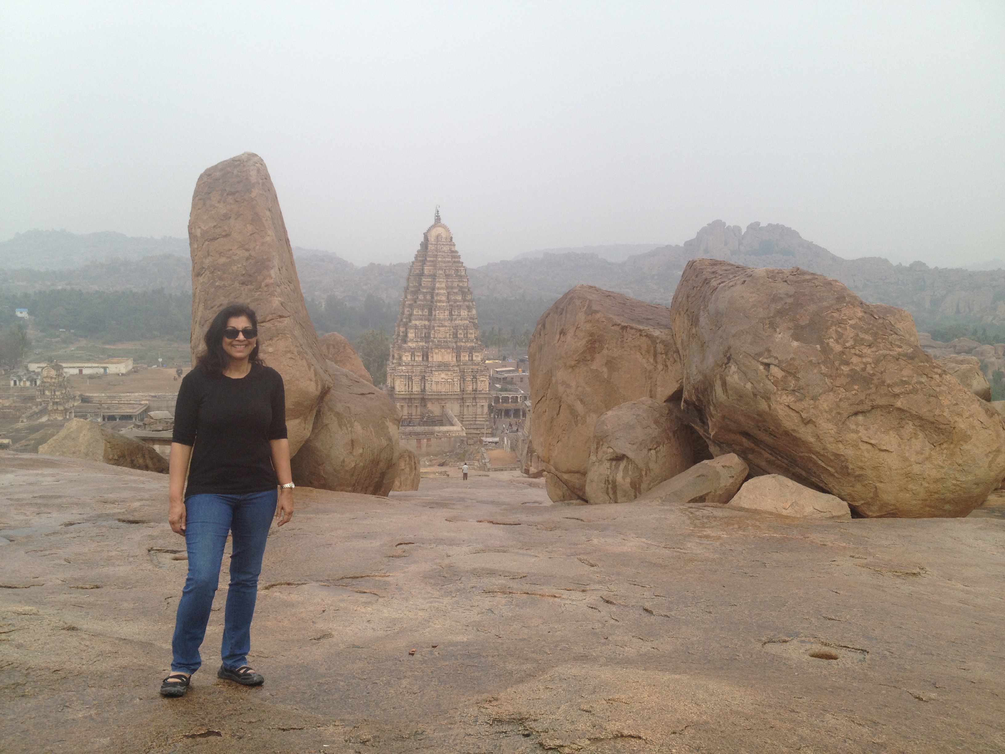 Ruins of the 14th century Hampi