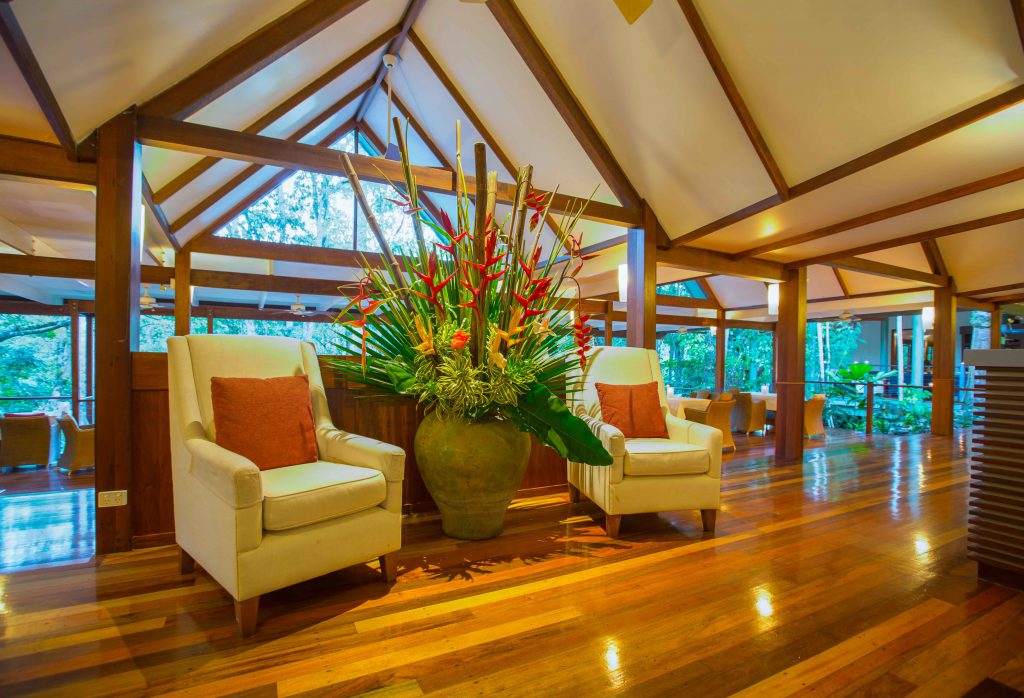 Treehouse Lobby | Photo Credit: Silky Oaks Lodge