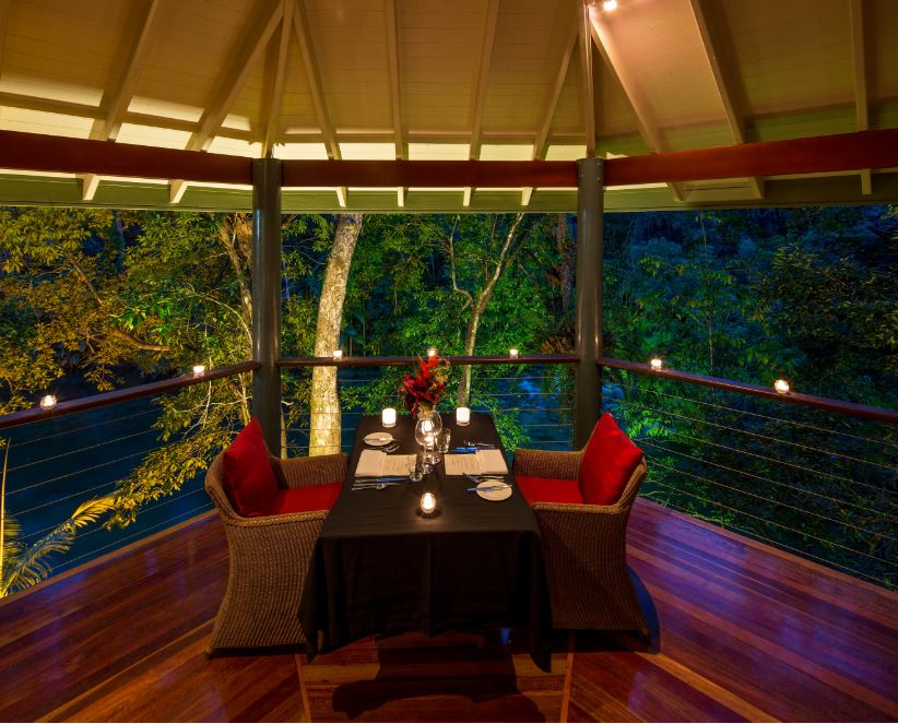 Jungle Perch Dining | Photo Credit: Silky Oaks Lodge