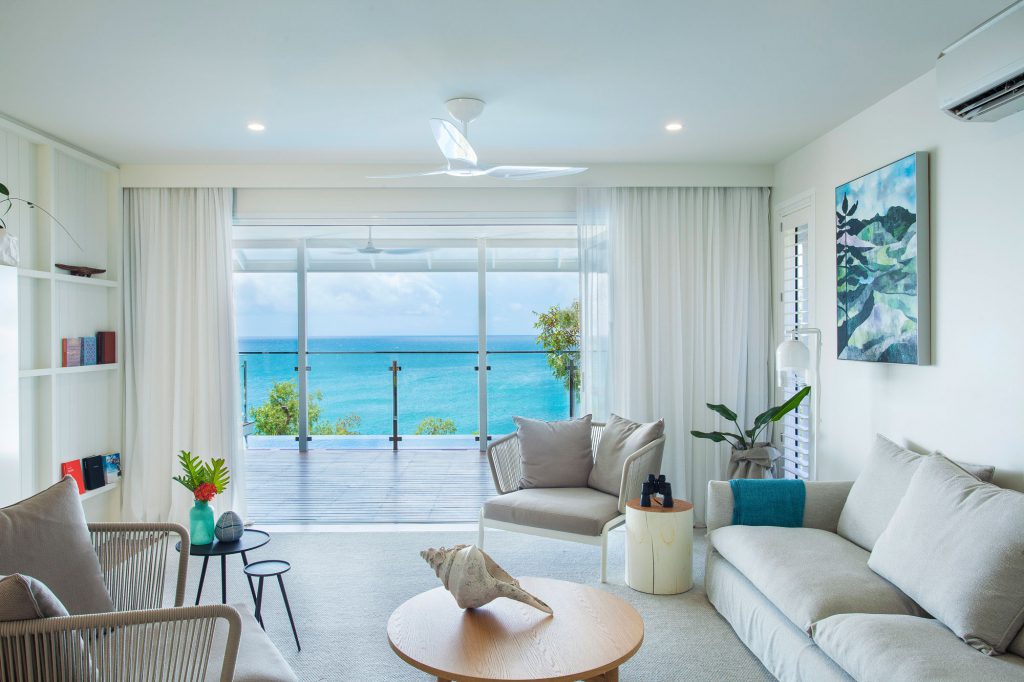 Living Room | Photo Credit: Lizard Island: Great Barrier Reef Luxury Island Resort