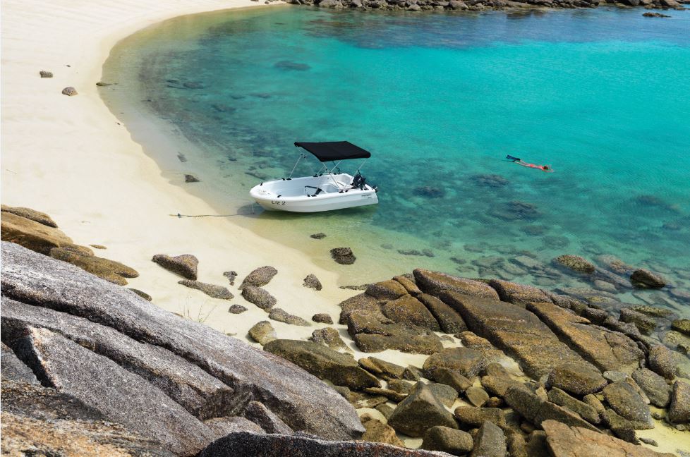 Dinghy | Photo Credit: Lizard Island - Great Barrier Reef Luxury Island Resort