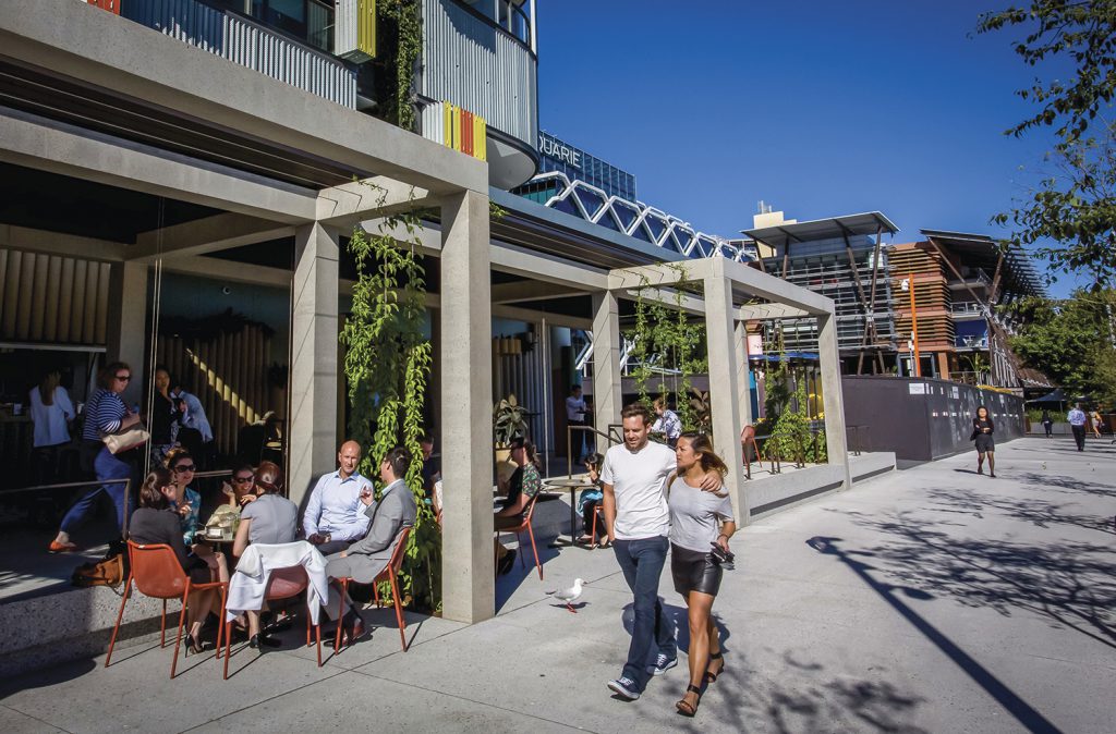 Street in South Barangaroo | Photo Credit: Destination New South Wales