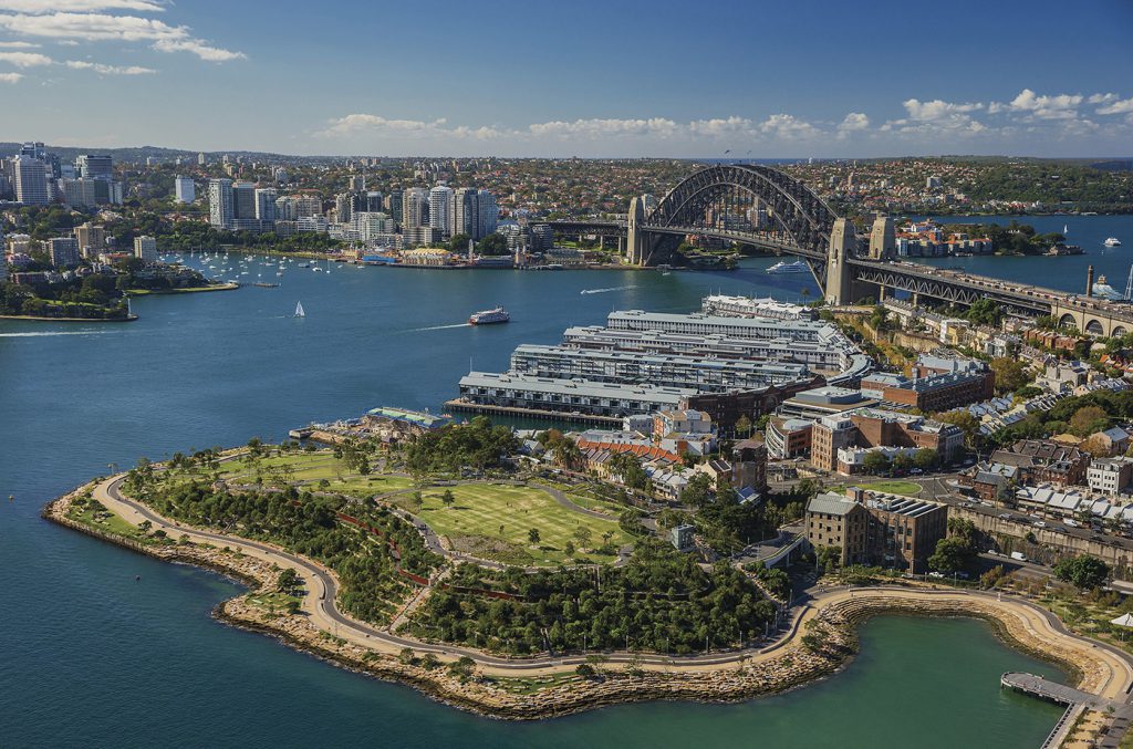 Aerial View of Barangaroo | Photo Credit: Destination New South Wales