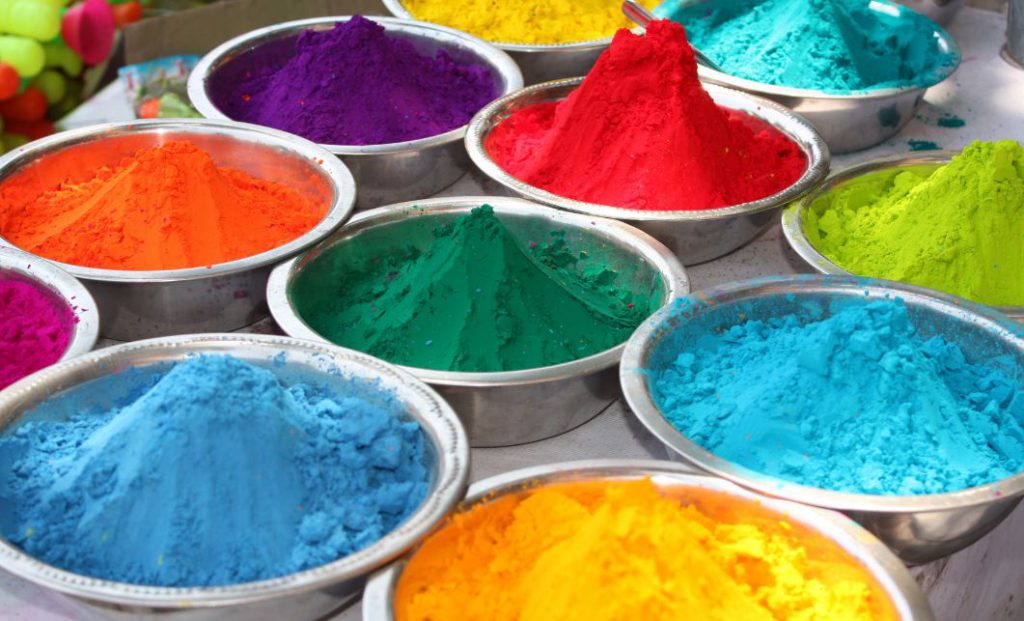 Powder Colors for Holi | Photo Credit: Shutterstock