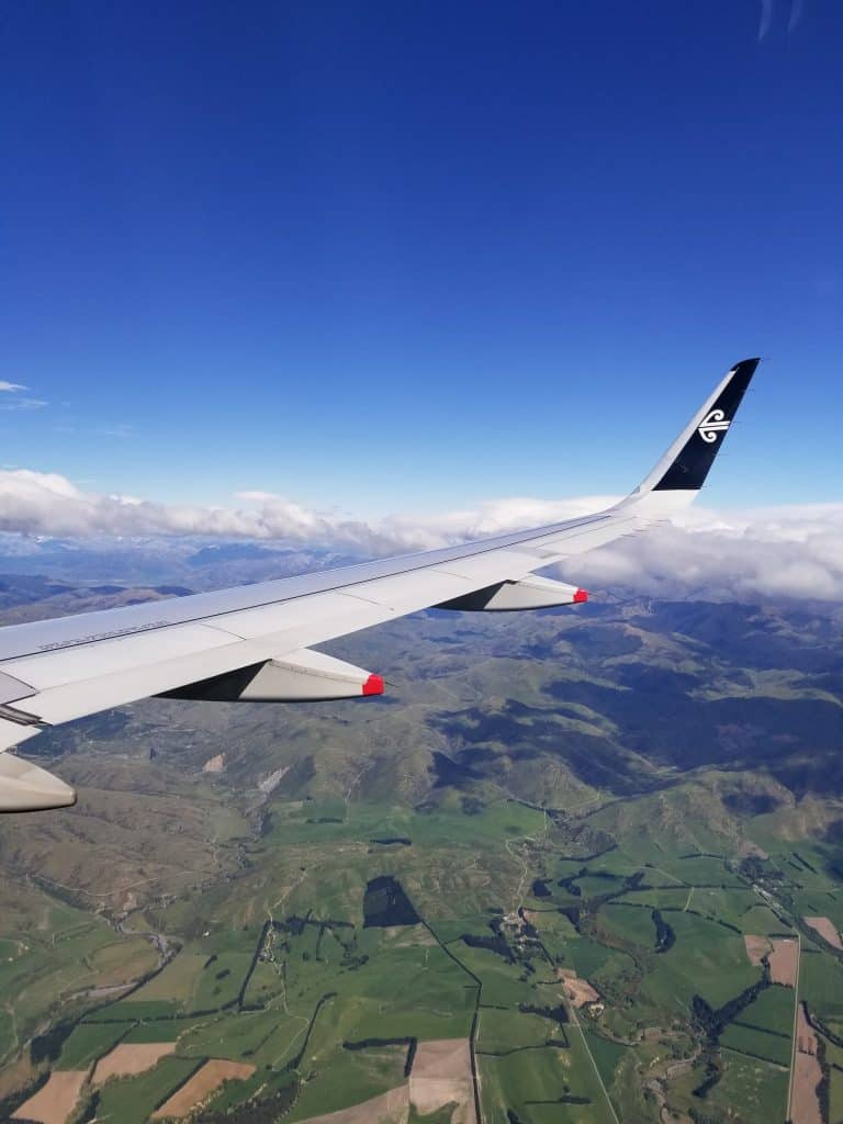 Flying over Christchurch | Photo Credit: Sarah Herman