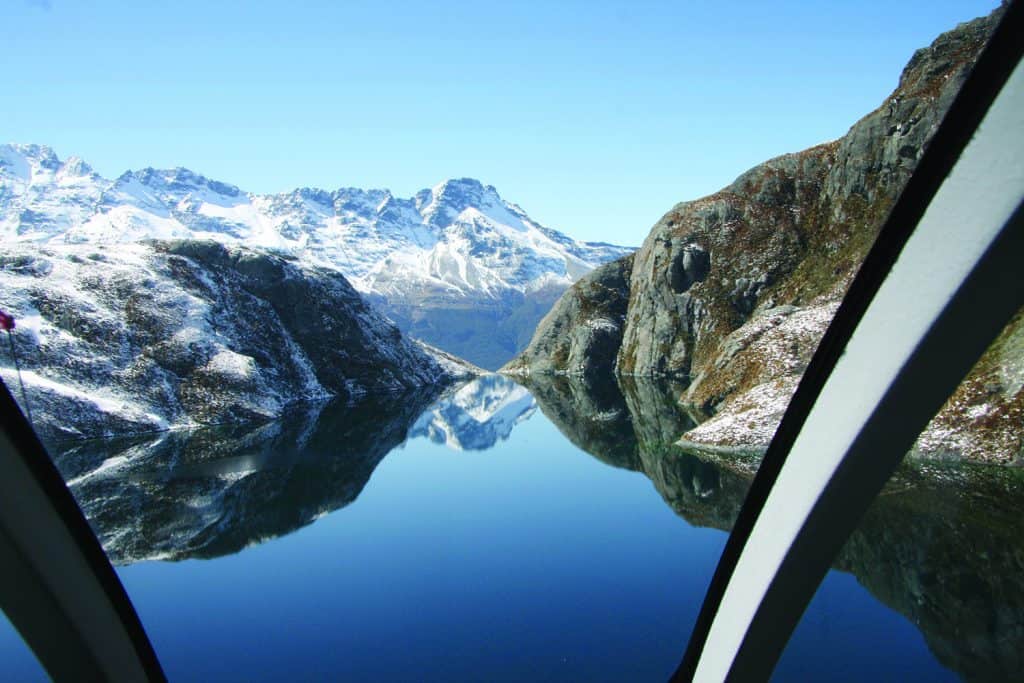 View of Milford Sound | Photo Credit: Milford Ultimate Heli Flight