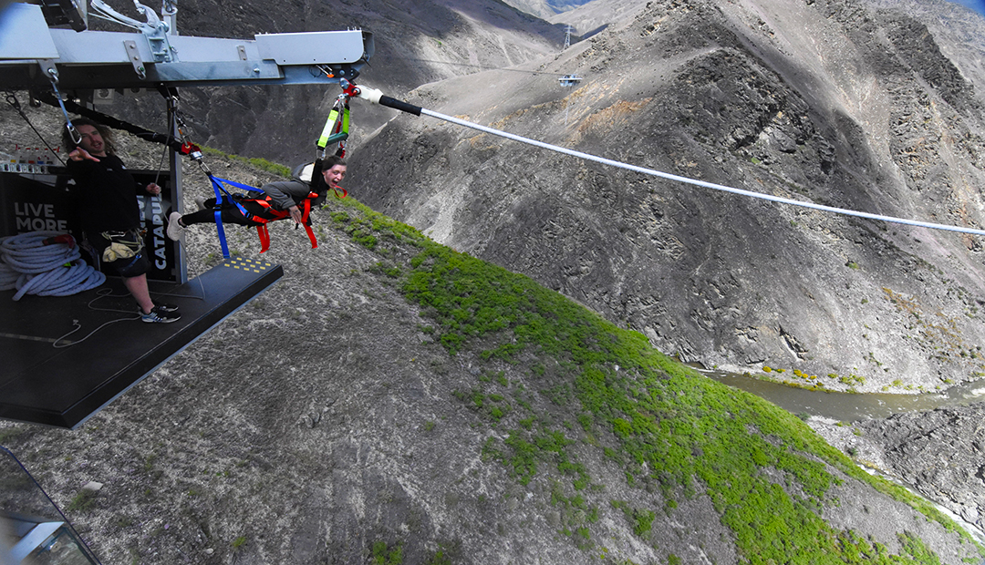 Nevis Catapult | Photo Credit: AJ Hackett 