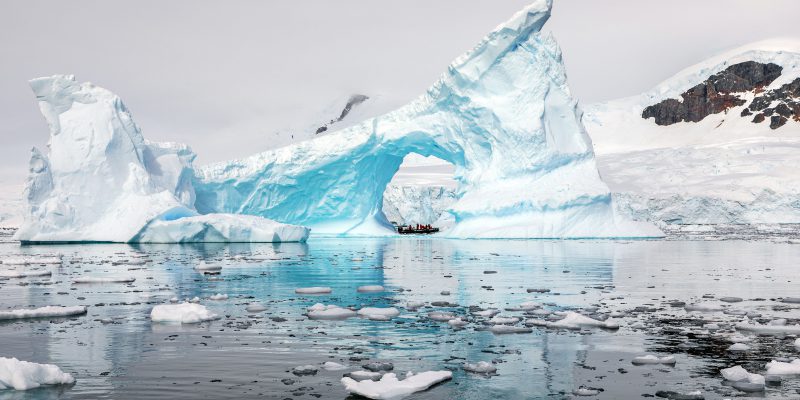 Neko Harbour in Antarctica