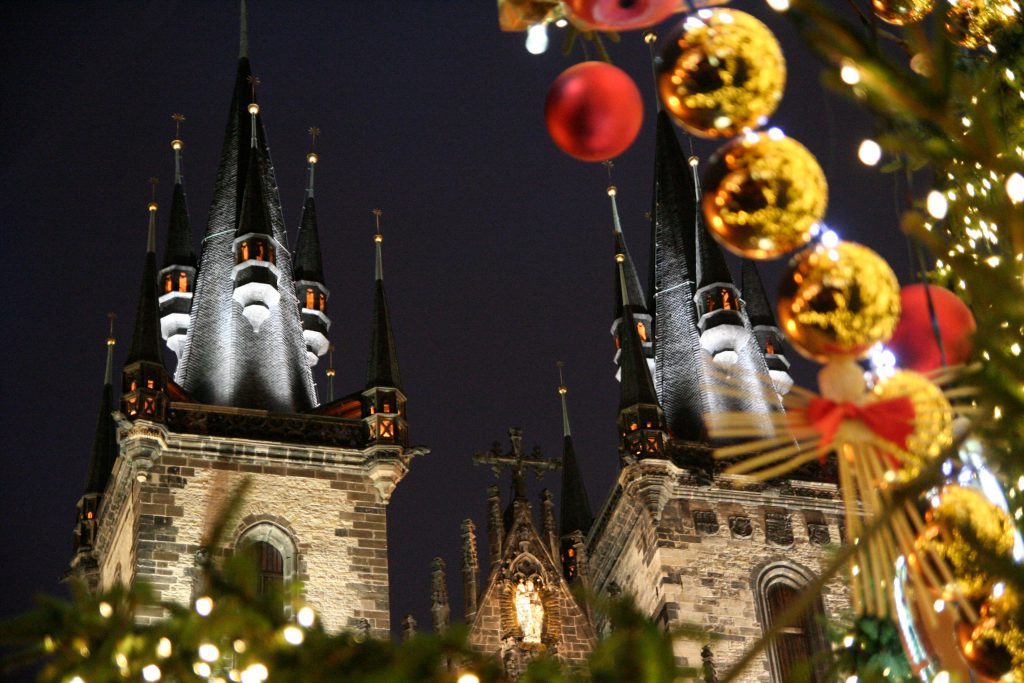 Prague at Christmastime