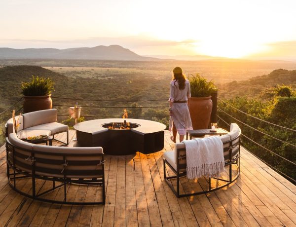 Cottar's Bush Villa deck