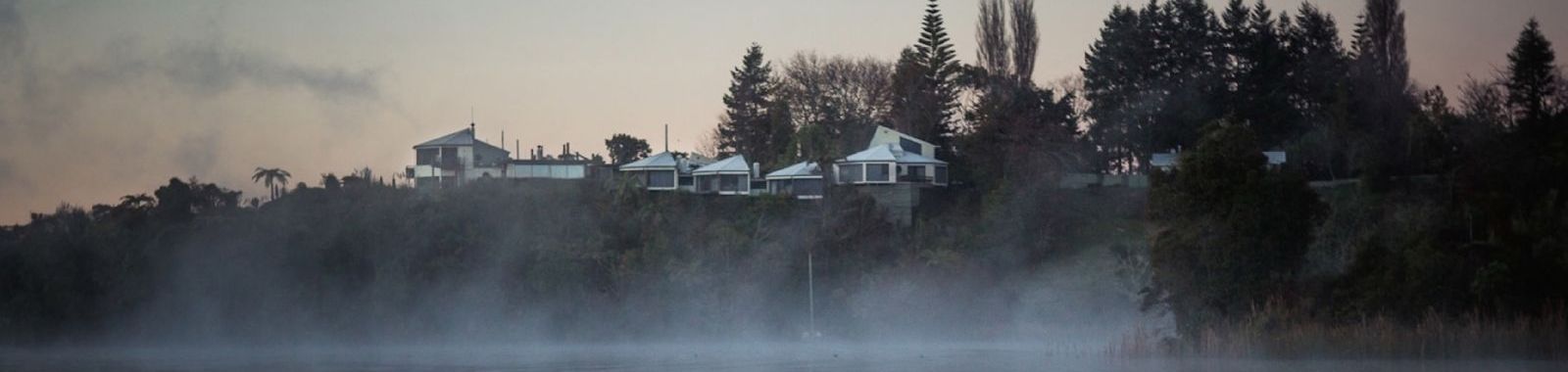 Solitaire Lodge in Lake Tarawera, North Island