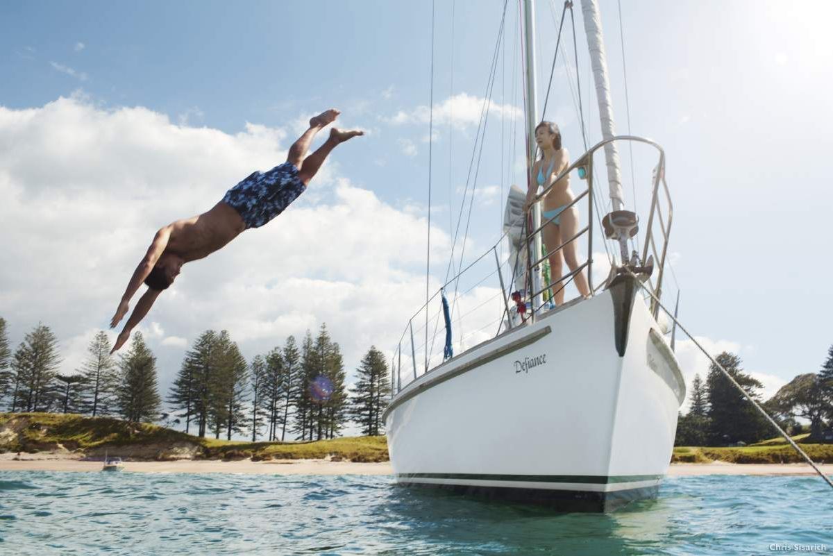 Auckland Harbor Sailing