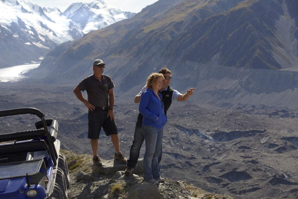 Tasman Glacier and 4WD Argo Tour